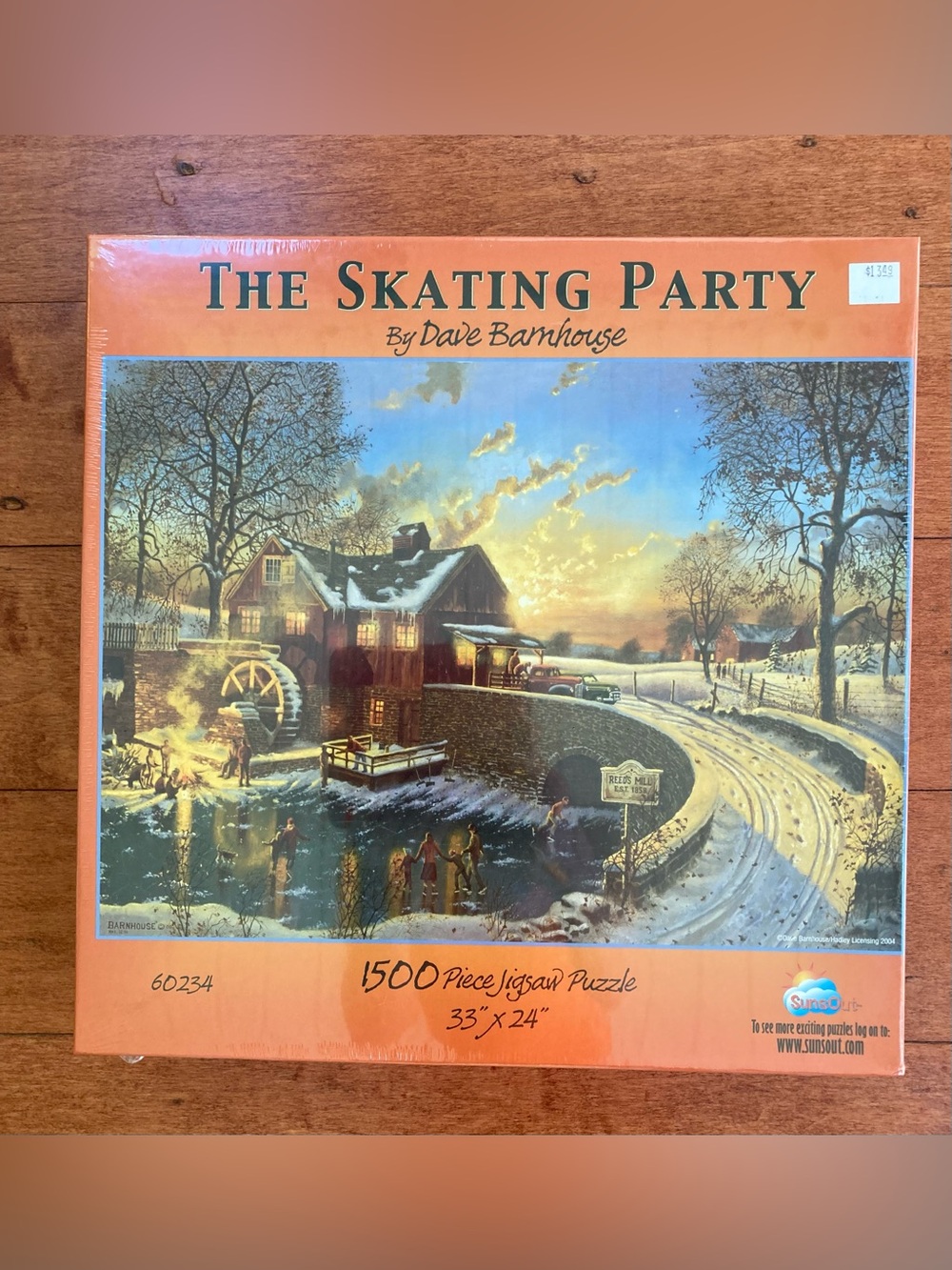 SunsOut Jigsaw Puzzle Skating Party 1500 PCS - NEW